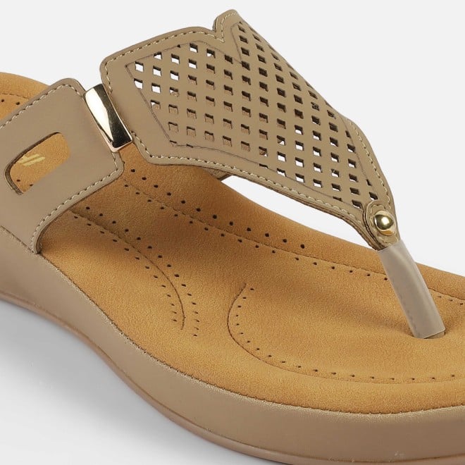Mochi Women Peach Casual Slip Ons (SKU: 44-258-80-36)