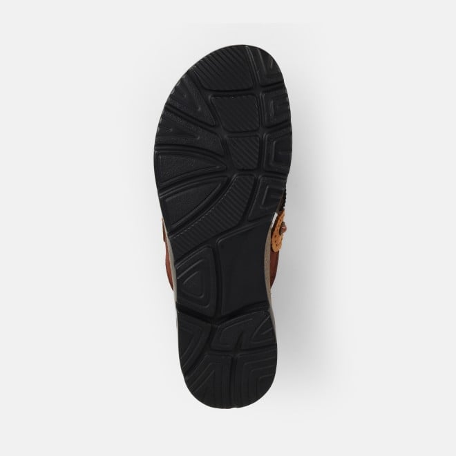 Mochi Women Brown Casual Slippers (SKU: 44-277-12-36)