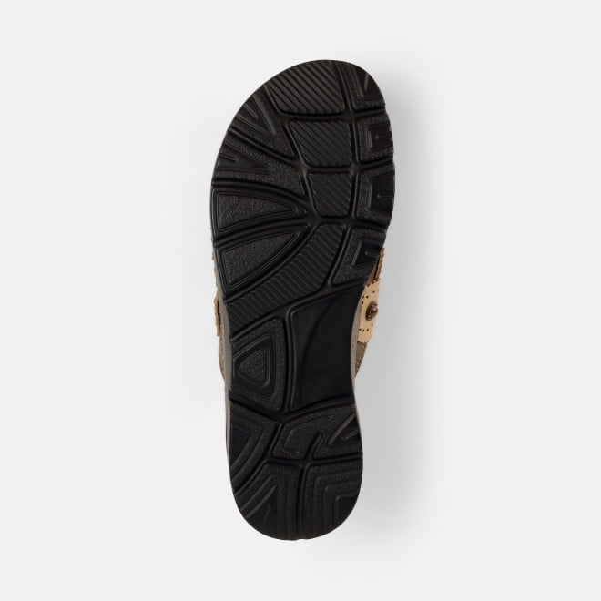 Mochi Women Antic-gold Casual Slippers (SKU: 44-277-28-36)
