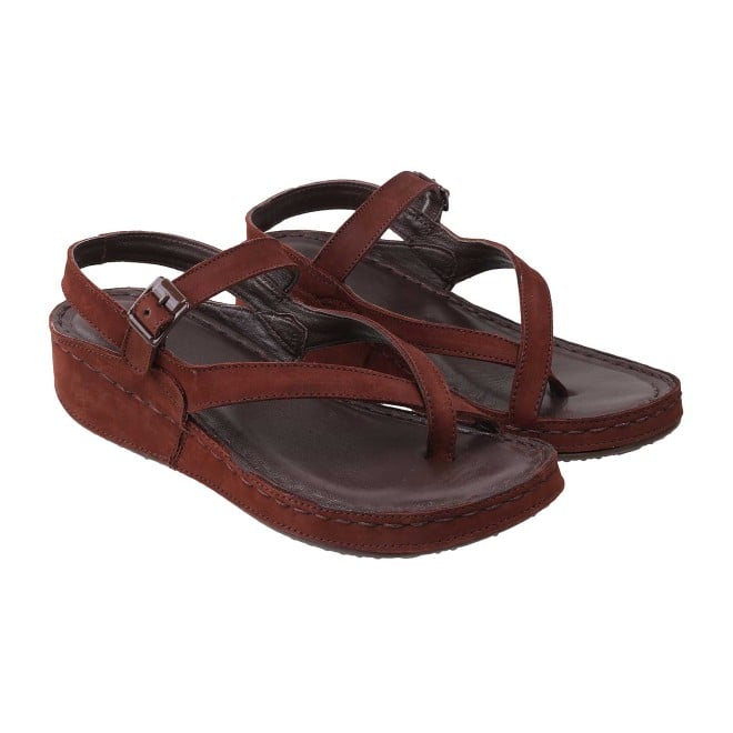 Mochi Women Brown Casual Sandals