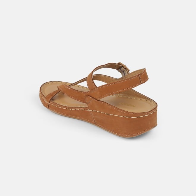 Mochi Women Beige Casual Sandals (SKU: 44-3014-20-36)