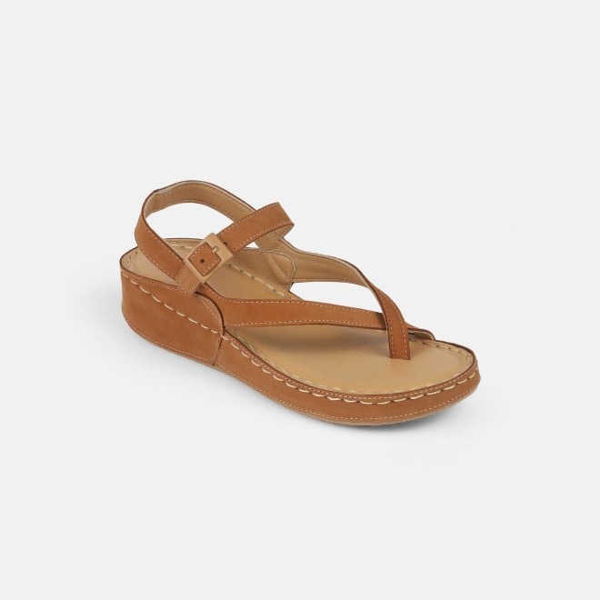 Mochi Women Beige Casual Sandals (SKU: 44-3014-20-42)