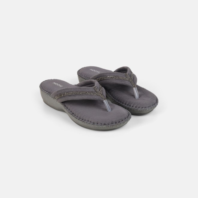 Mochi Women Grey Casual Comfort (SKU: 44-328-14-36)