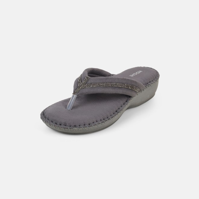 Mochi Women Grey Casual Comfort (SKU: 44-328-14-36)