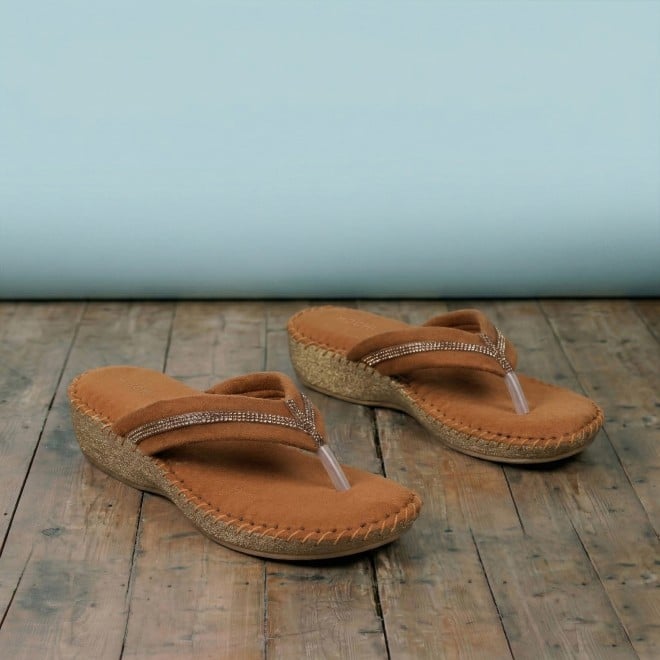 Mochi Women Antic-gold Casual Comfort