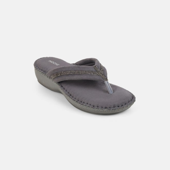 Mochi Women Grey Casual Comfort (SKU: 44-328-14-36)