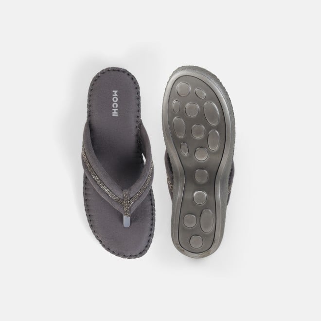Mochi Women Grey Casual Comfort (SKU: 44-328-14-36)