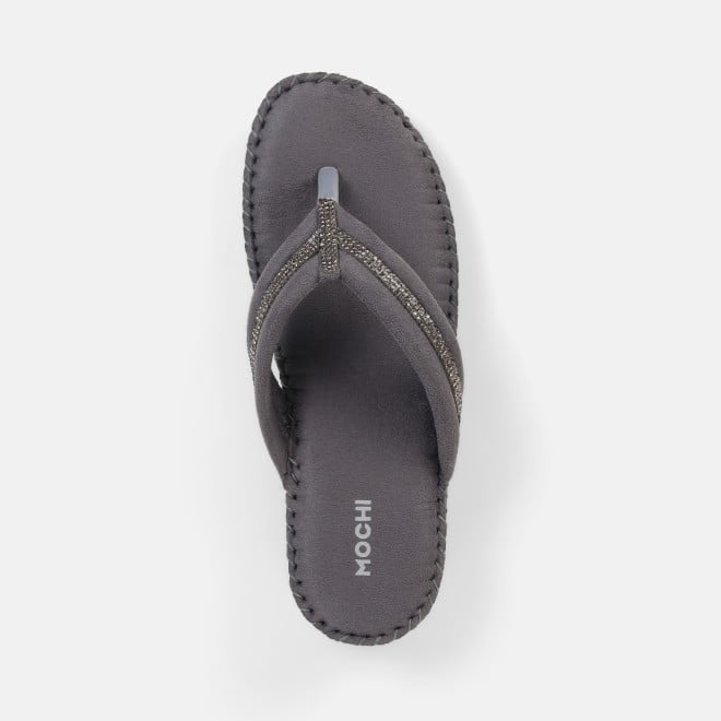 Mochi Women Grey Casual Comfort (SKU: 44-328-14-36)