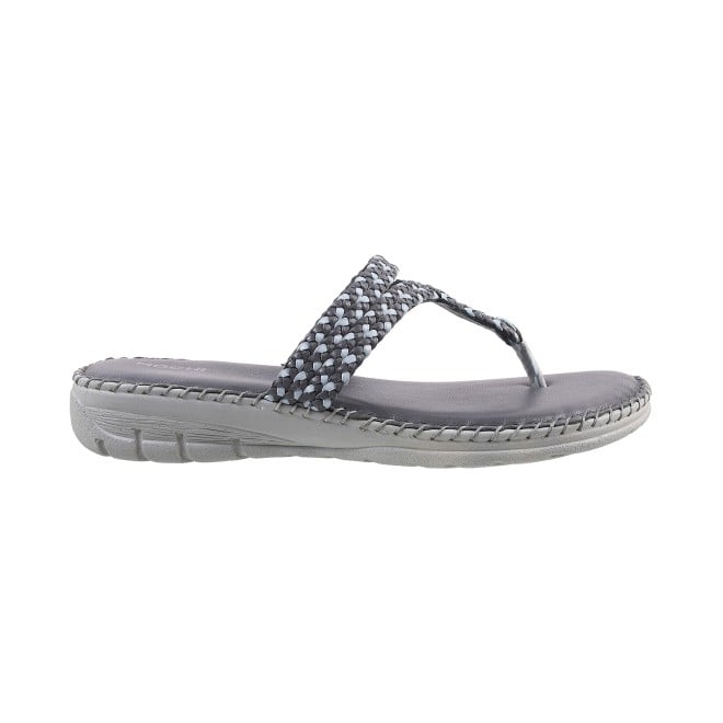 Mochi Women Light-grey Casual Slippers (SKU: 44-38L-59-42)