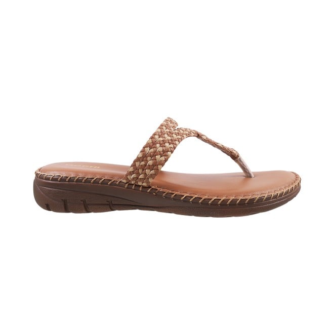 Mochi Women Rust Casual Slippers (SKU: 44-38L-91-42)