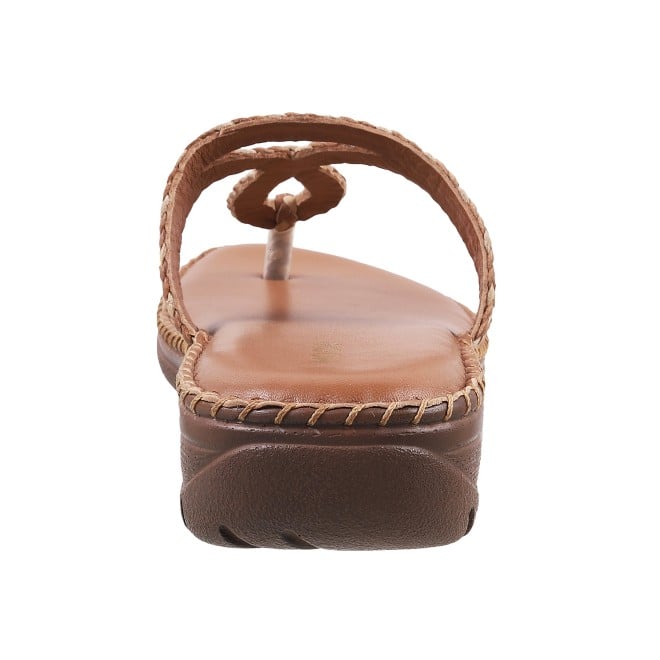 Mochi Women Rust Casual Slippers (SKU: 44-38L-91-42)