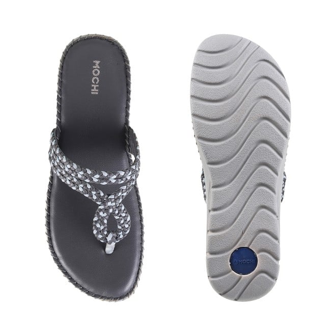 Mochi Women Light-grey Casual Slippers (SKU: 44-38L-59-42)