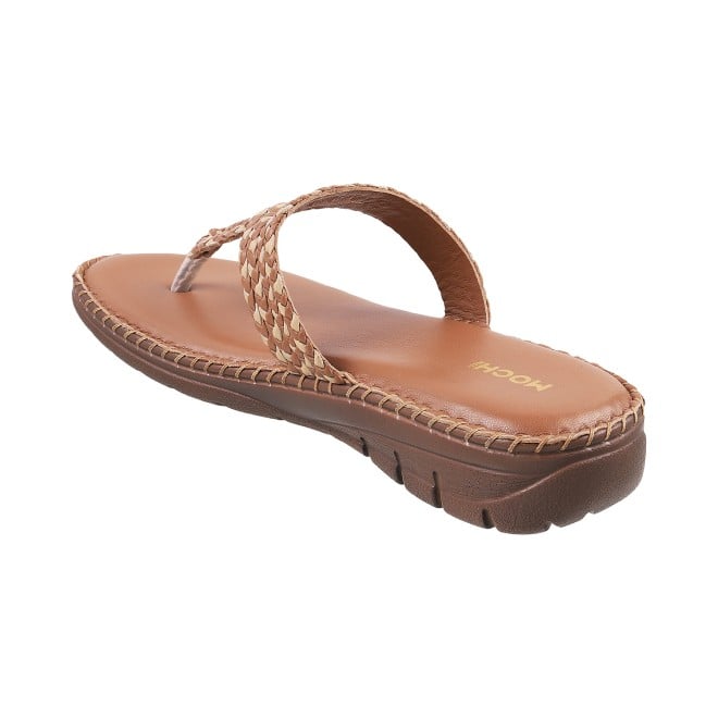 Mochi Women Rust Casual Slippers (SKU: 44-38L-91-42)