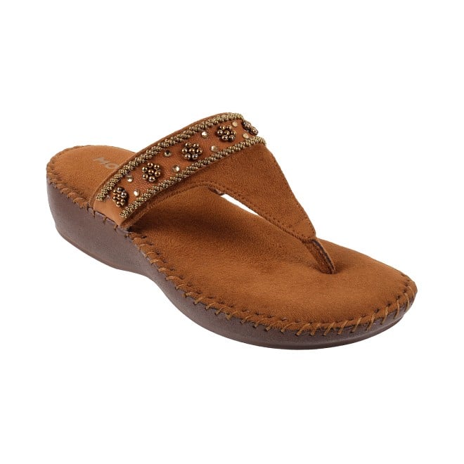 Mochi Women Tan Casual Comfort
