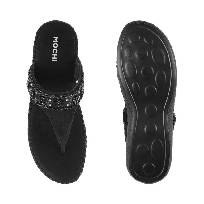 Mochi Women Black Casual Comfort (SKU: 44-419L-11-42)