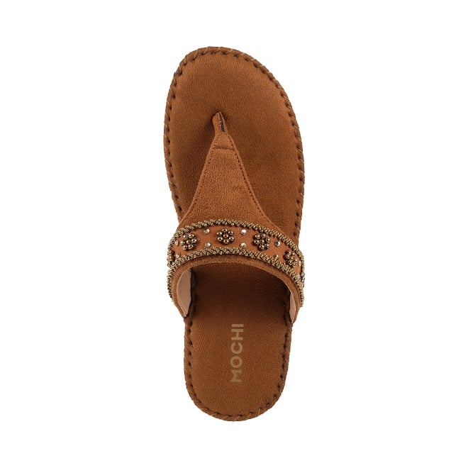 Mochi Women Tan Casual Comfort (SKU: 44-419L-23-42)