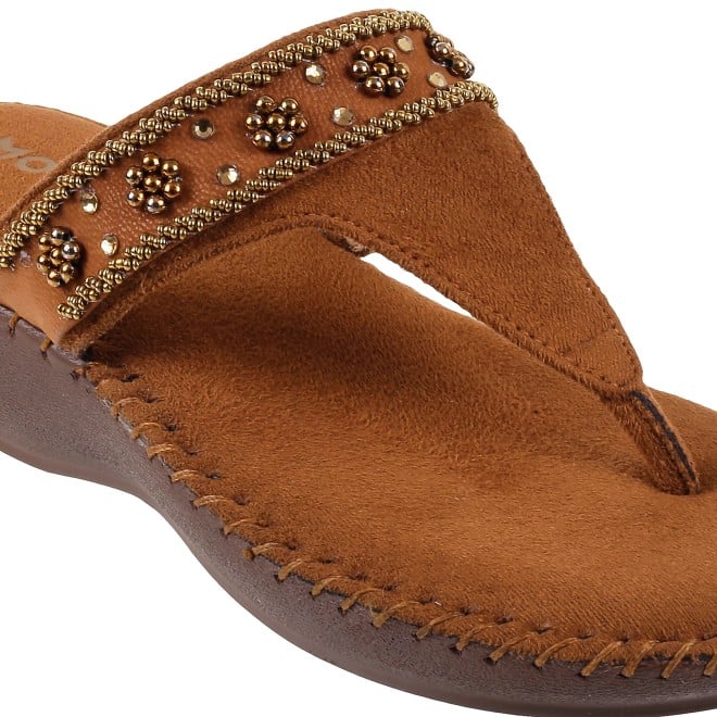 Mochi Women Tan Casual Comfort (SKU: 44-419L-23-42)