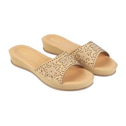 Women Beige Casual Sandals