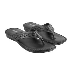 Women Black Casual Slippers