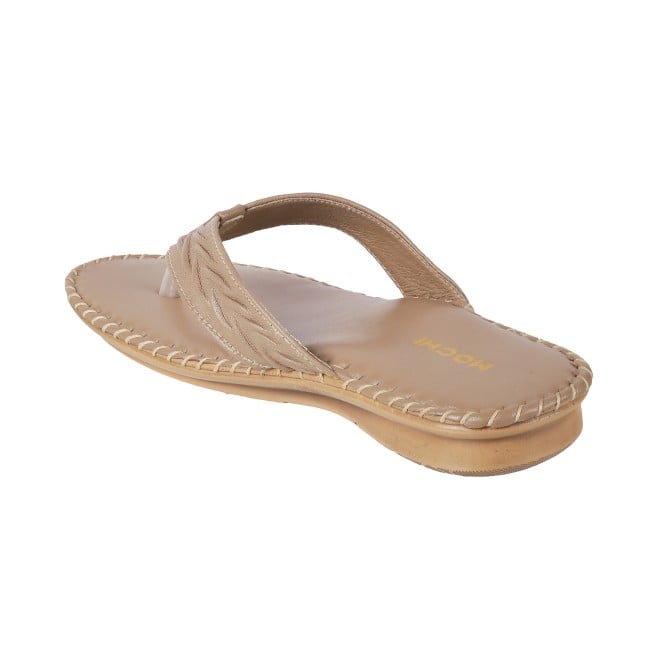 Mochi Women Beige Casual Comfort (SKU: 44-73L-20-42)