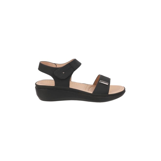 Mochi Women Black Casual Sandals (SKU: 44-81-11-36)