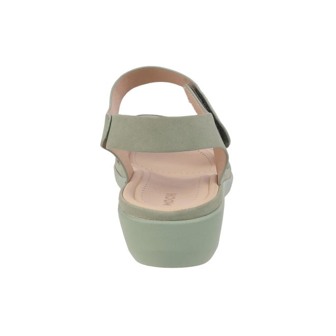 Mochi Women Green Casual Sandals (SKU: 44-81-21-36)