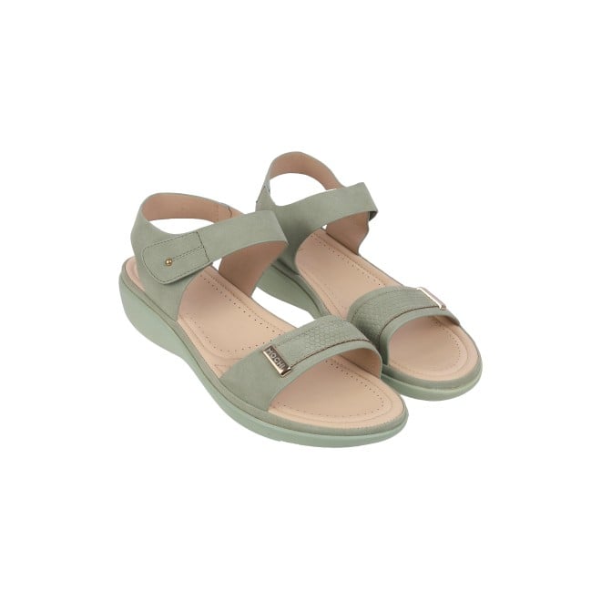 Mochi Women Green Casual Sandals (SKU: 44-900081-21-37)