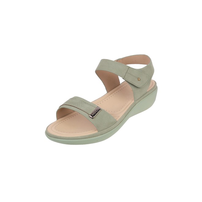 Mochi Women Green Casual Sandals (SKU: 44-900081-21-37)