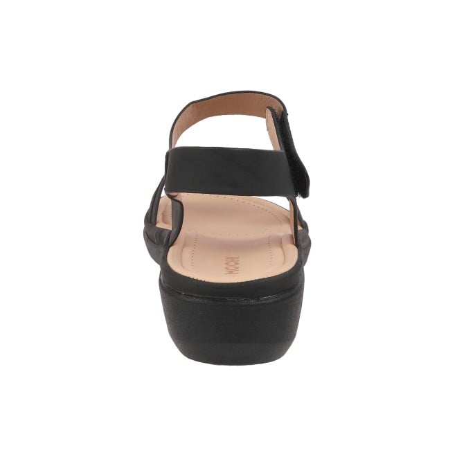 Mochi Women Black Casual Sandals (SKU: 44-900081-11-36)