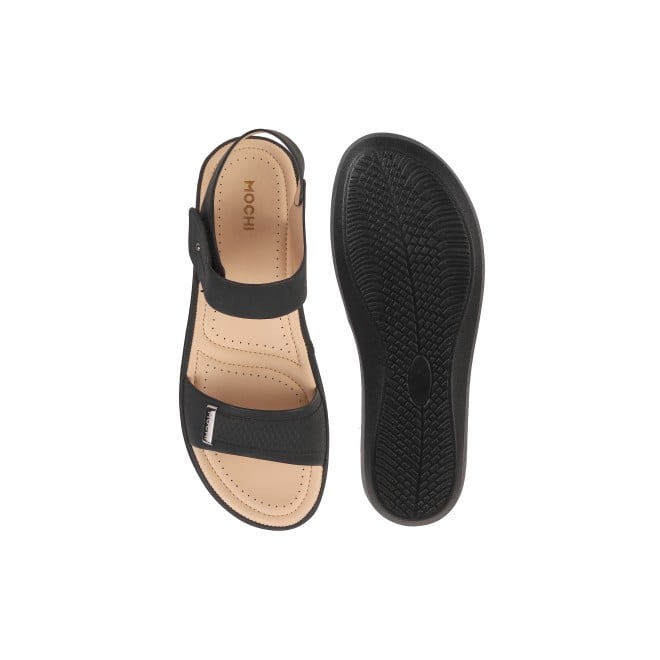 Mochi Women Black Casual Sandals (SKU: 44-900081-11-36)