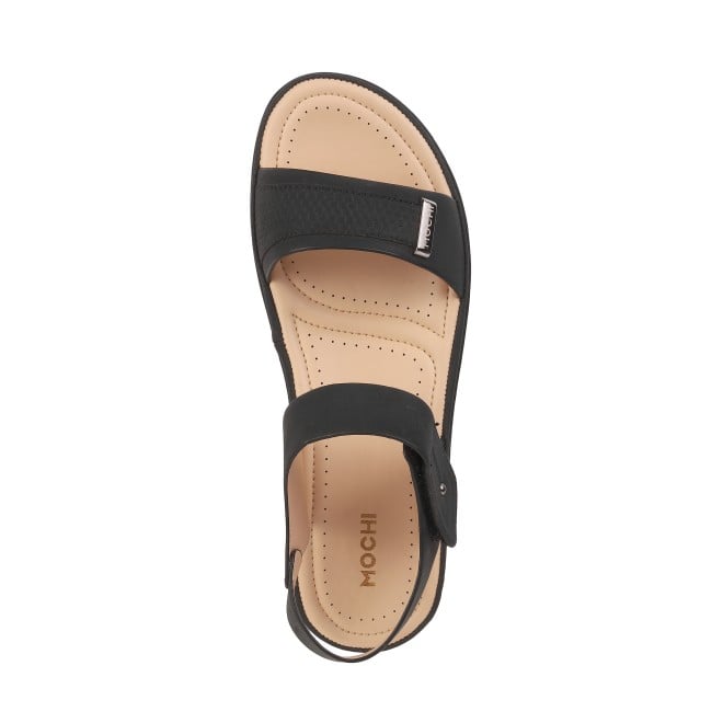 Mochi Women Black Casual Sandals (SKU: 44-900081-11-36)