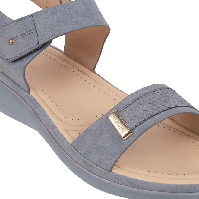 Mochi Women Blue Casual Sandals (SKU: 44-900081-45-36)