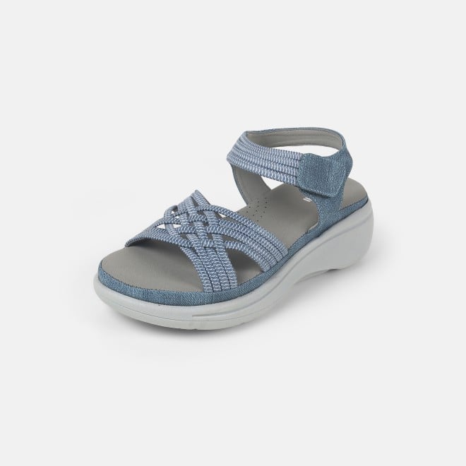 Mochi Women Blue Casual Sandals (SKU: 44-900214-45-36)