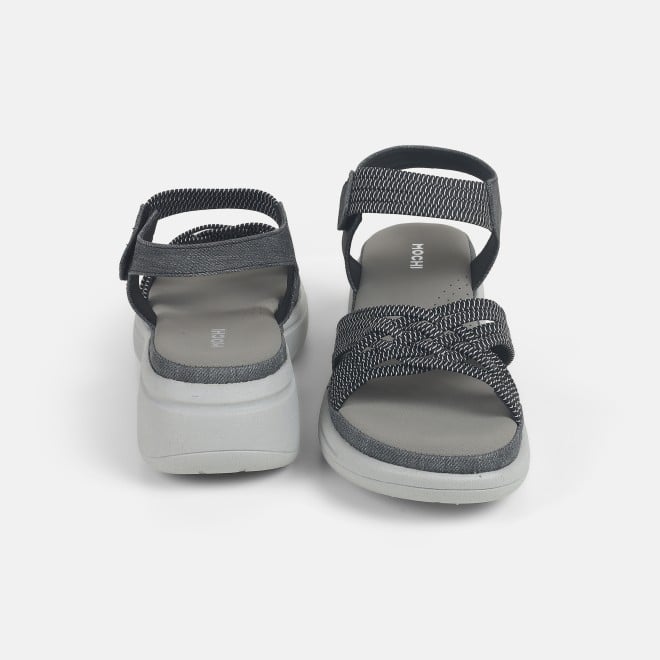 Mochi Women Black Casual Sandals (SKU: 44-900214-11-37)