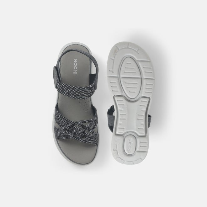 Mochi Women Black Casual Sandals (SKU: 44-900214-11-37)