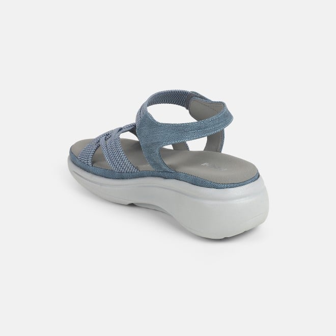 Mochi Women Blue Casual Sandals (SKU: 44-900214-45-36)
