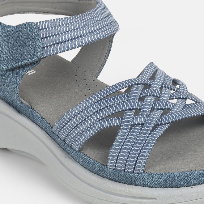 Mochi Women Blue Casual Sandals (SKU: 44-900214-45-36)
