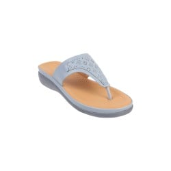 Women Blue Casual Slippers