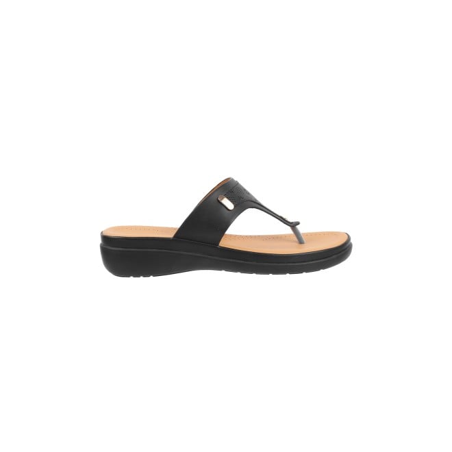 Mochi Women Black Casual Slip-Ons (SKU: 44-93-11-36)