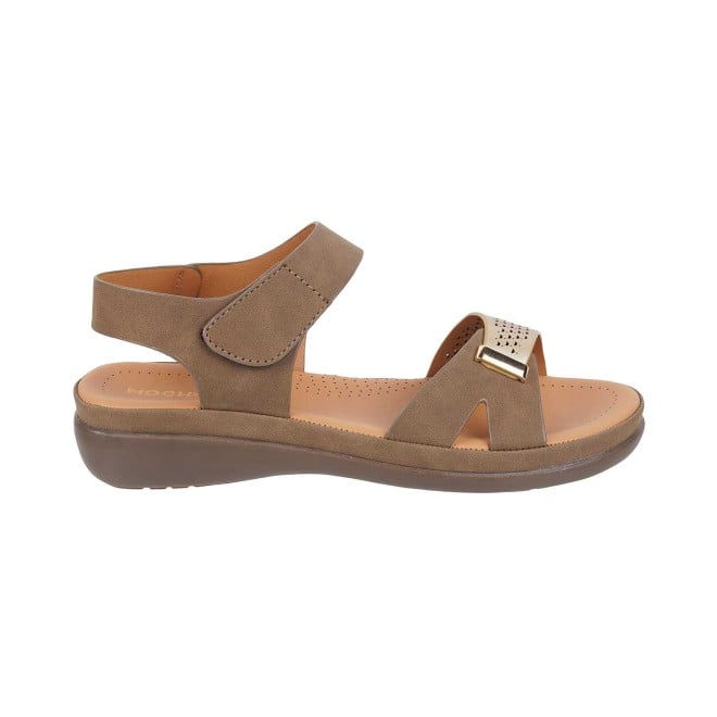 Mochi Women Brown Casual Sandals (SKU: 44-95-12-36)