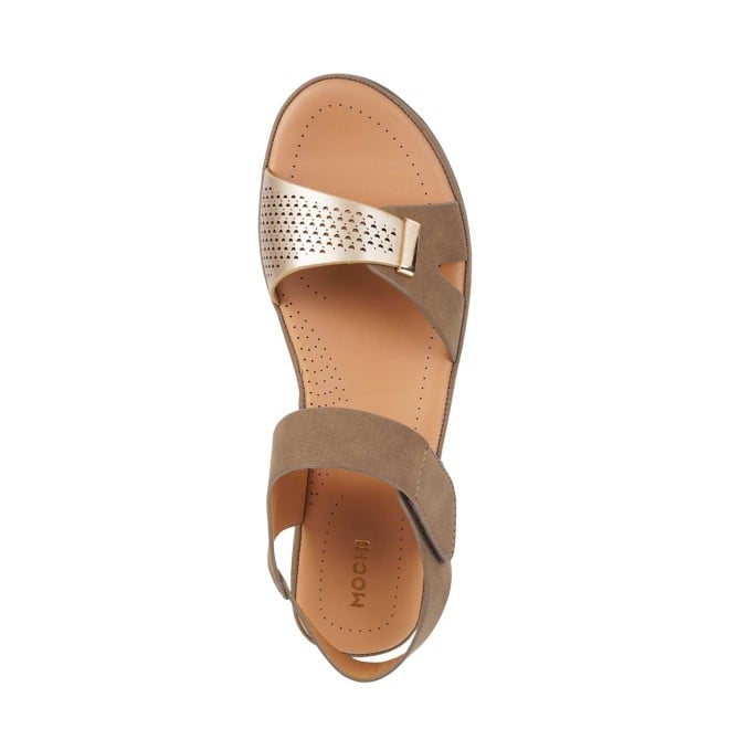 Mochi Women Brown Casual Sandals (SKU: 44-95-12-36)