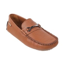 Boys Tan Casual Loafers