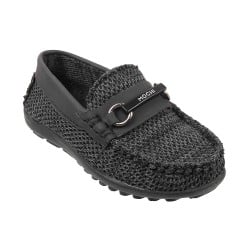 Boys Grey Casual Loafers