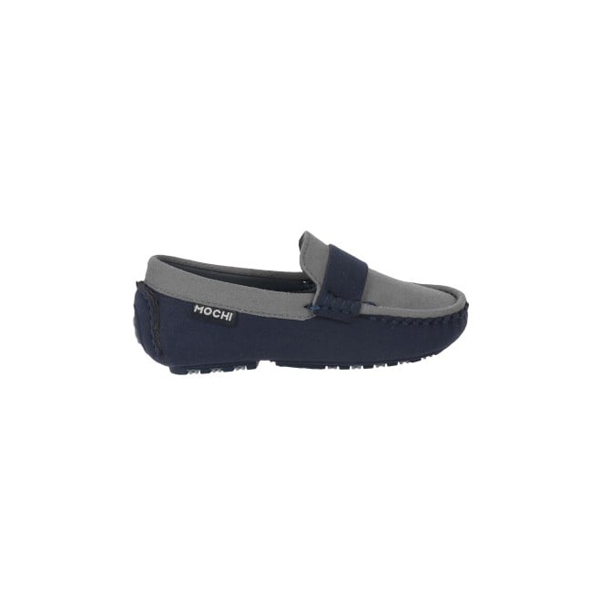 Mochi Boys Navy-Blue Casual Loafers (SKU: 46-59-17-23)