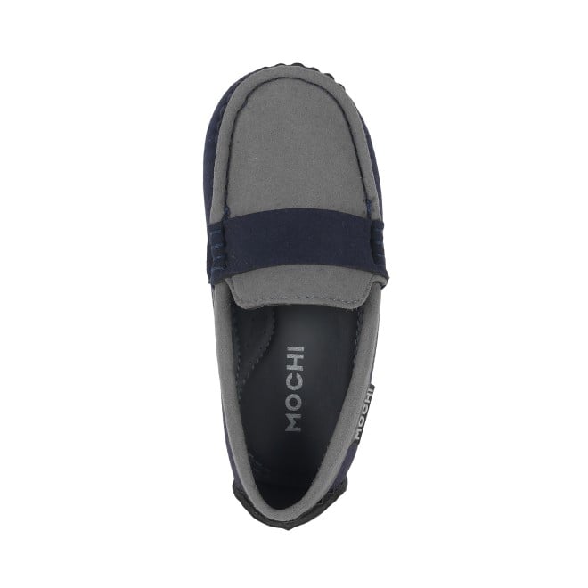 Mochi Boys Navy-Blue Casual Loafers (SKU: 46-59-17-23)