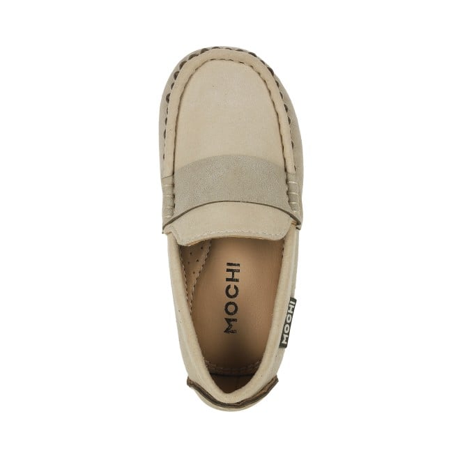 Mochi Boys Beige Casual Loafers (SKU: 46-59-20-23)