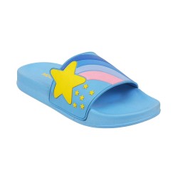 Boys Light-Blue Casual Slippers