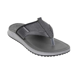 Boys Grey Casual Slippers