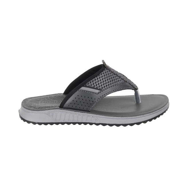 Mochi Boys Grey Casual Slippers (SKU: 47-27-14-30)