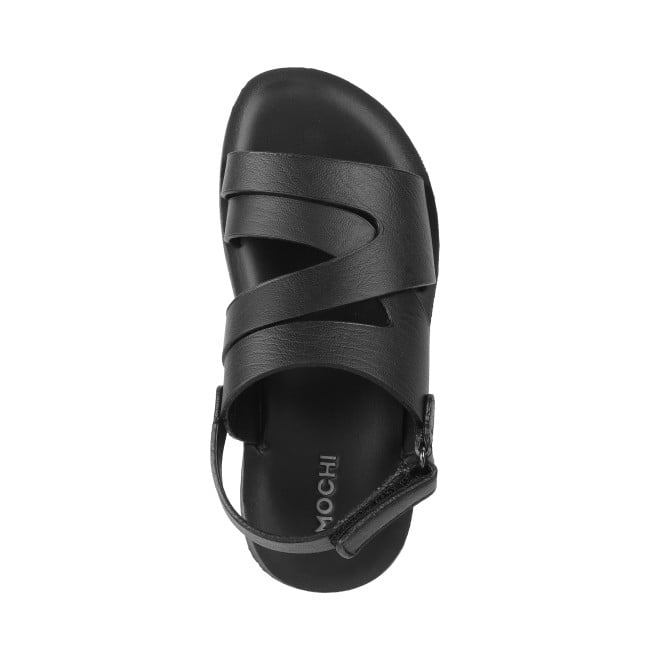 Mochi Boys Black Casual Sandals (SKU: 47-33-11-25)